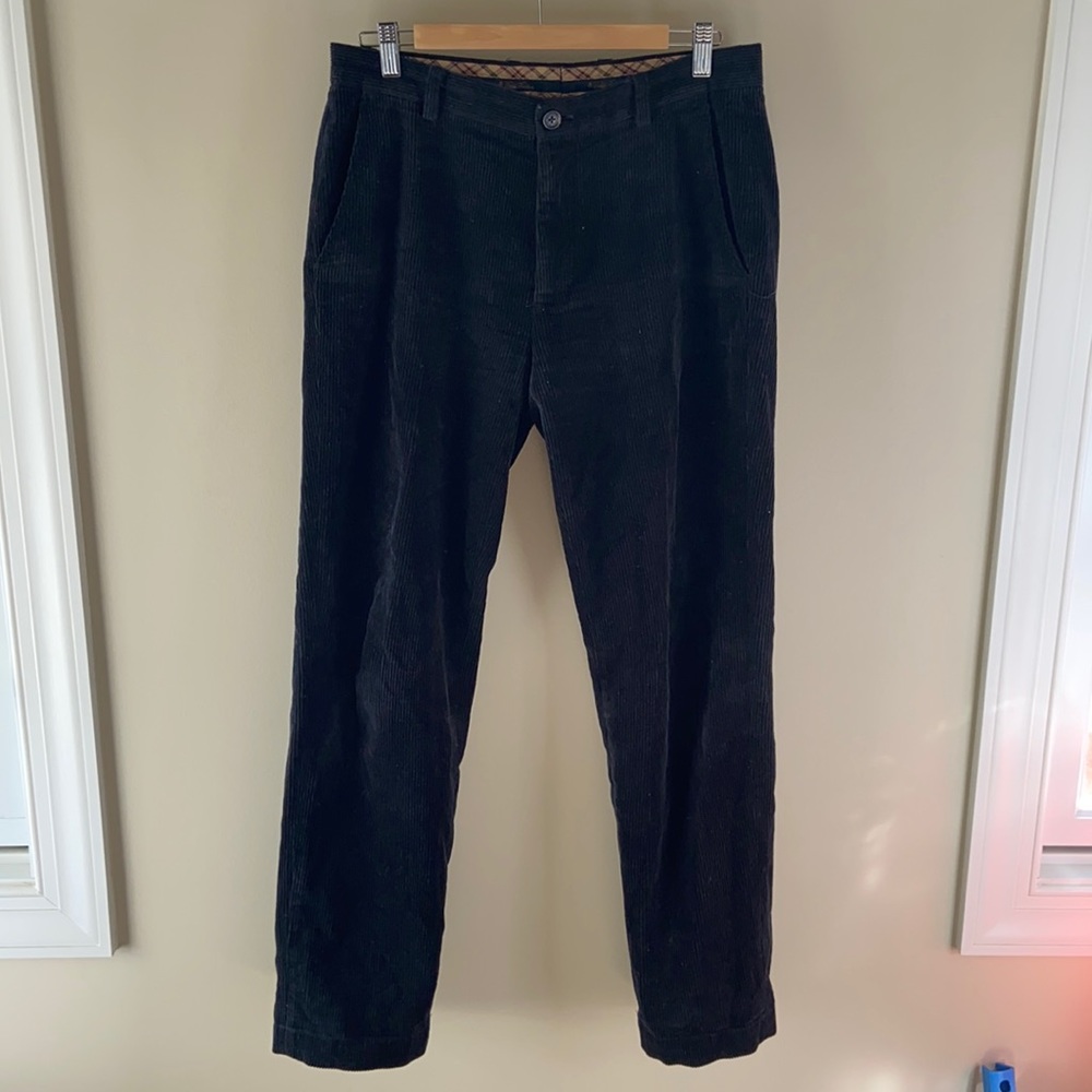 Brooks Brothers Black Corduroys